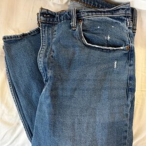 Abercrombie & Fitch Relaxed Fit Blue Jeans